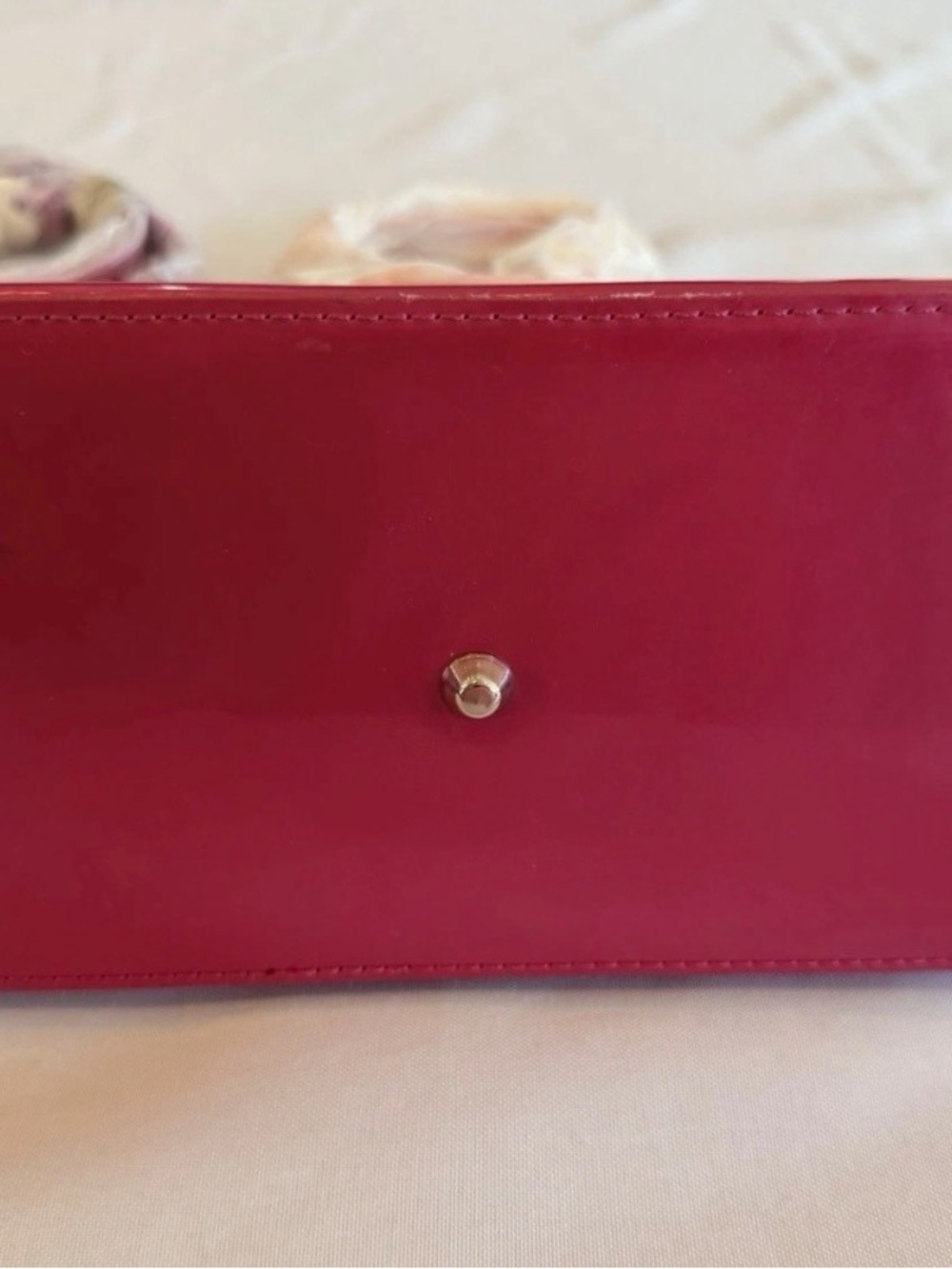 NWT Beijo “Pinky Promise” Fuschia & Petal Pink Women’s Purse With Dust Bag - Picture 6 of 11